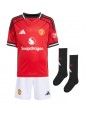 Billige Manchester United Lisandro Martinez #6 Hjemmedraktsett Barn 2025-26 Kortermet (+ Korte bukser)